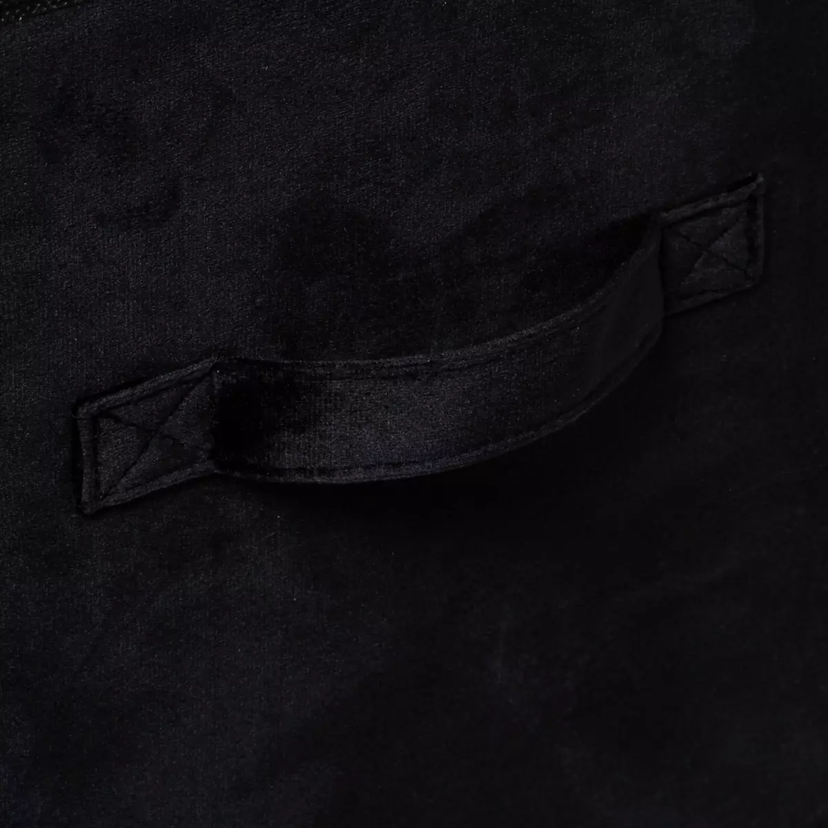 Contenitore portaoggetti velluto (31 x 31 cm) Marin Nero 2