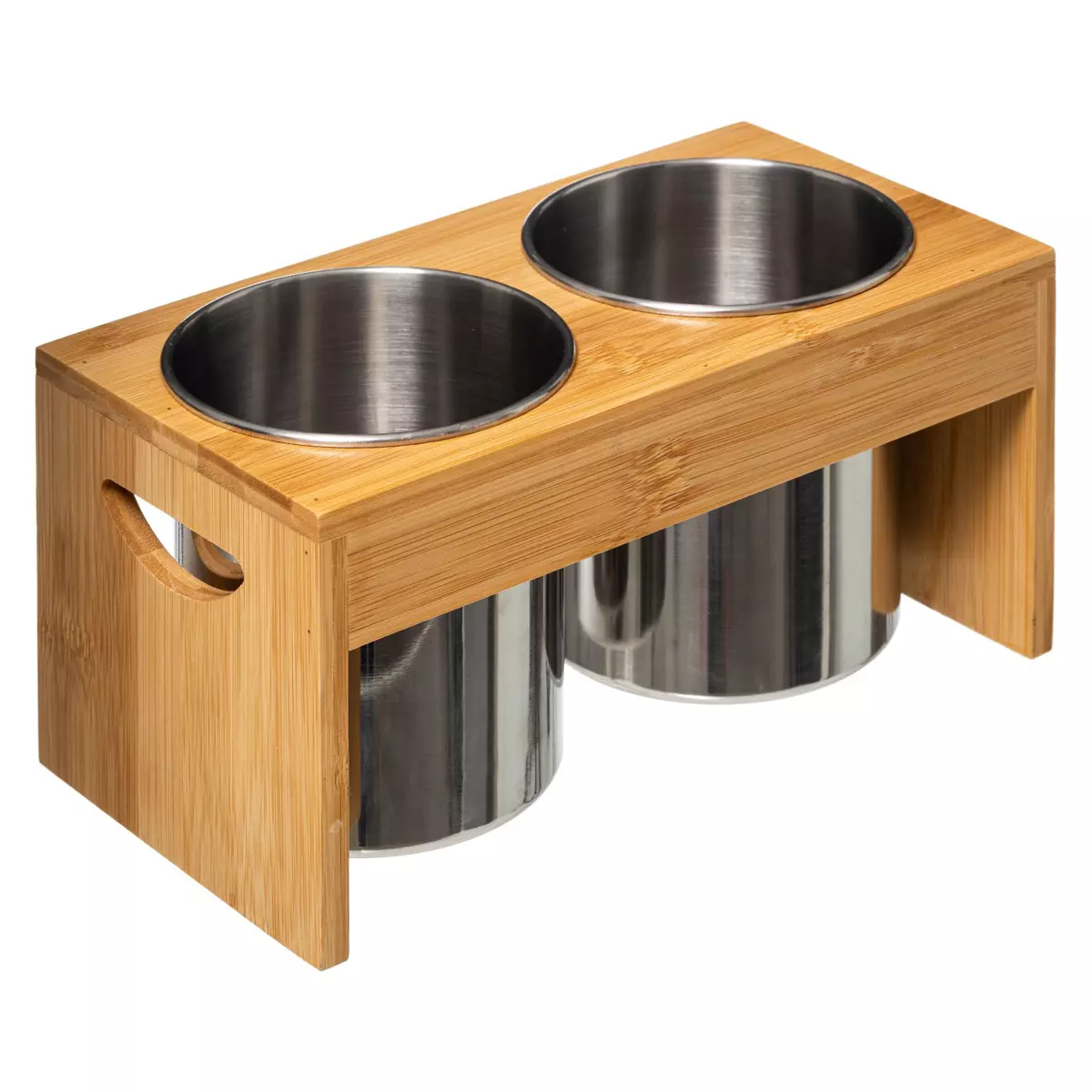 Lot de 2 pots à ustensiles Siao Marron 1