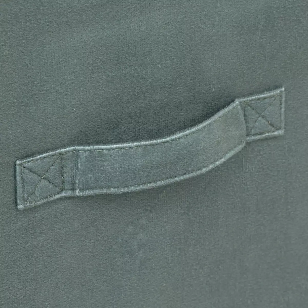 Faltbox (31 x 31 cm) Velours Khaki 2