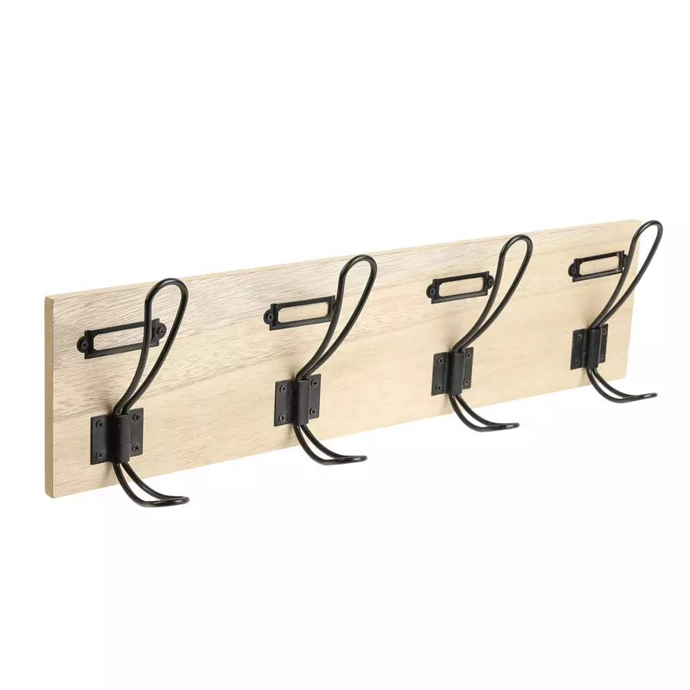 Patère bois Malou Naturelle 1