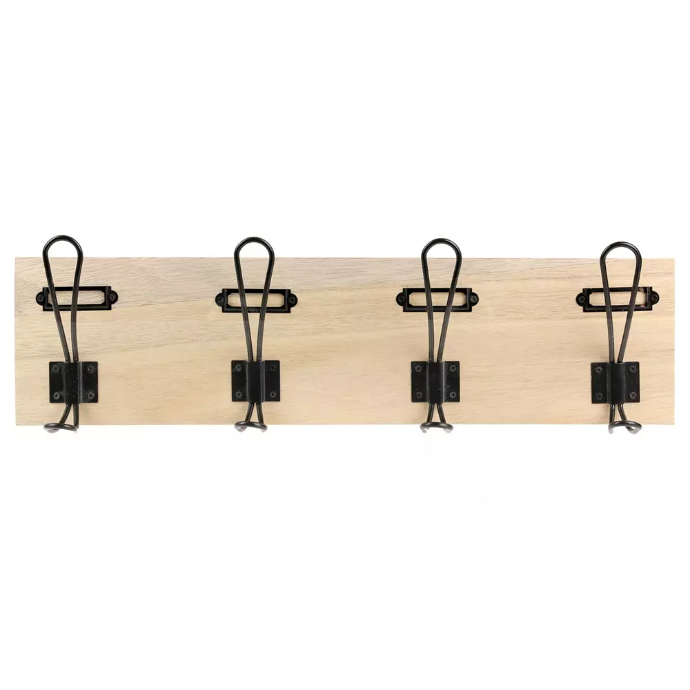 Patère bois Malou Naturelle 2