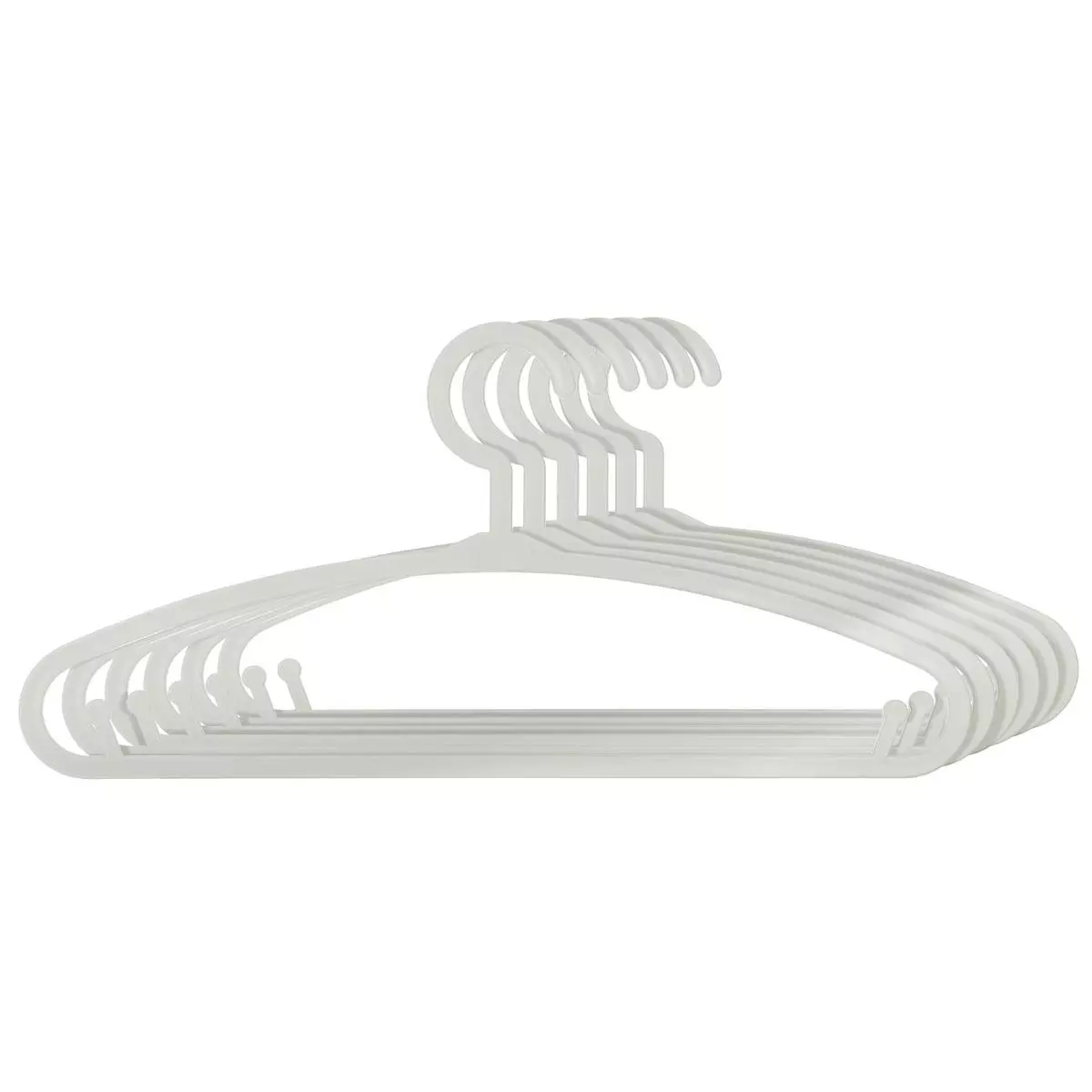 Lot de 6 cintres Eddy Gris 1