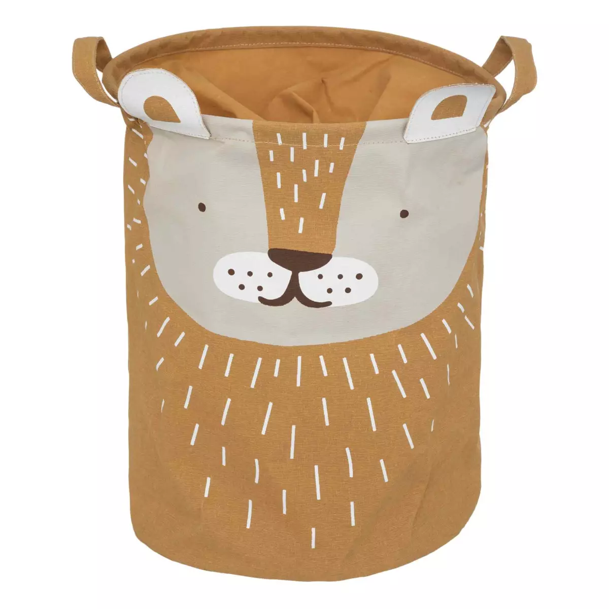 Aufbewahrungskorb Lion Gelb 1