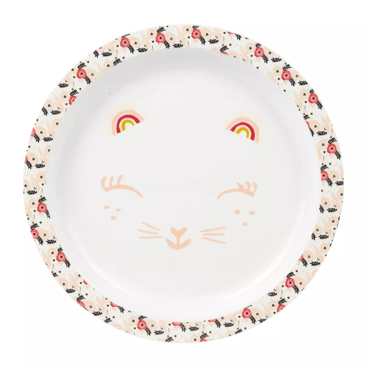 Coffret repas 5 pièces Chat Rose 2