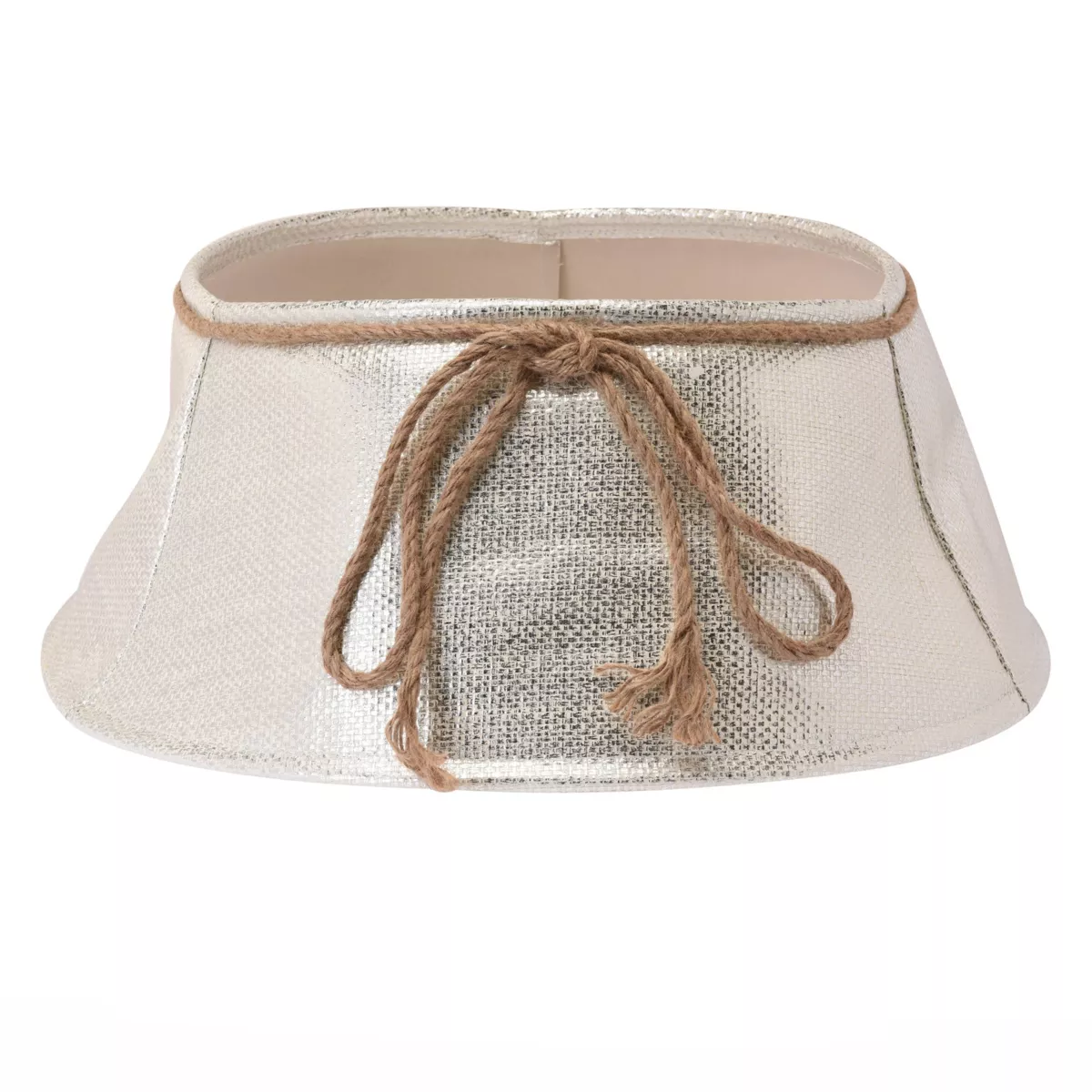 Cache pied de sapin Noeud Argent 1