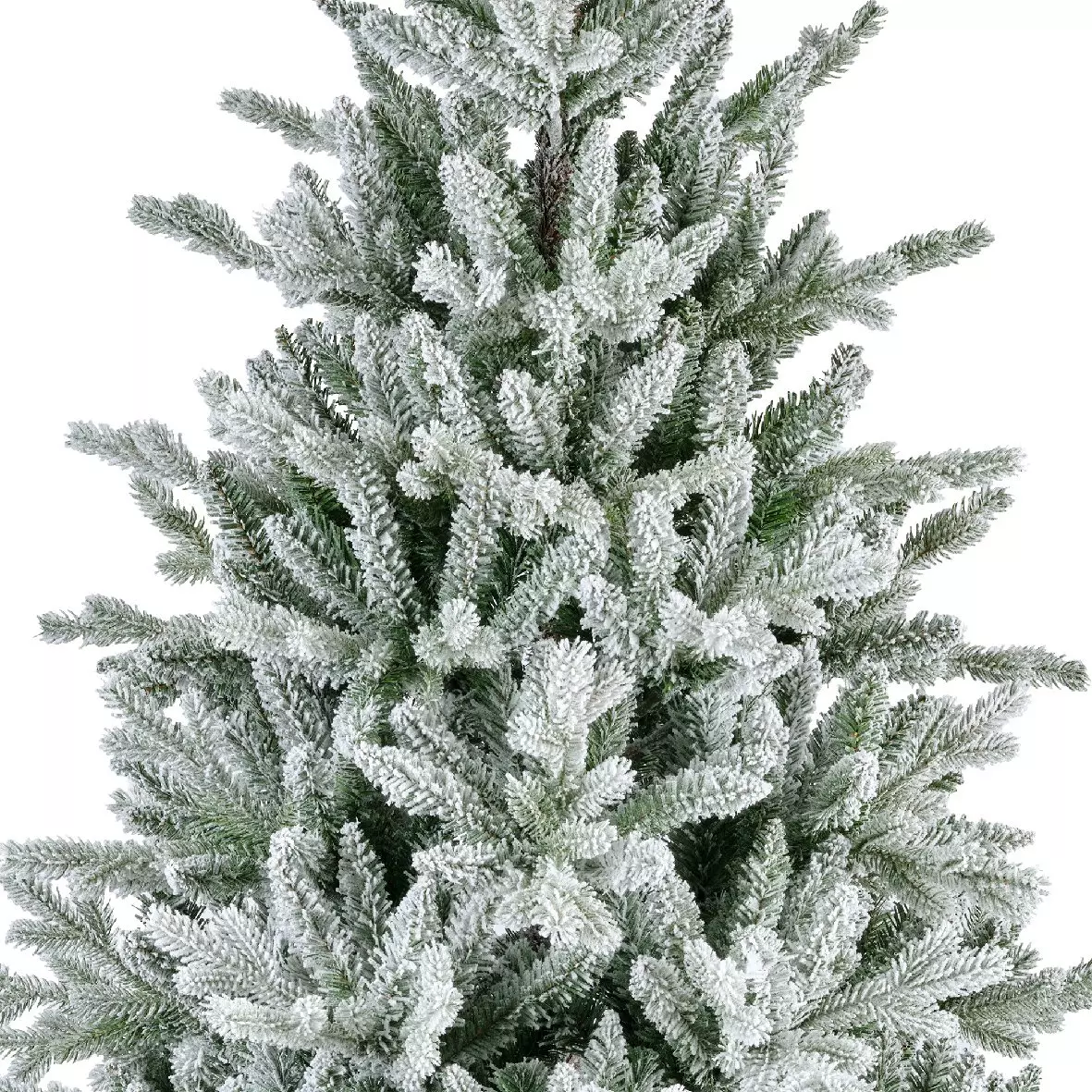 Sapin artificiel de Noël Allix H298 cm Vert enneigé 4