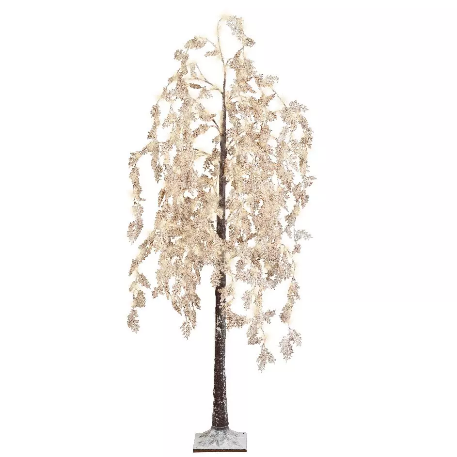 Sauce llorón luminoso Flor blanca A200 cm Blanco 4