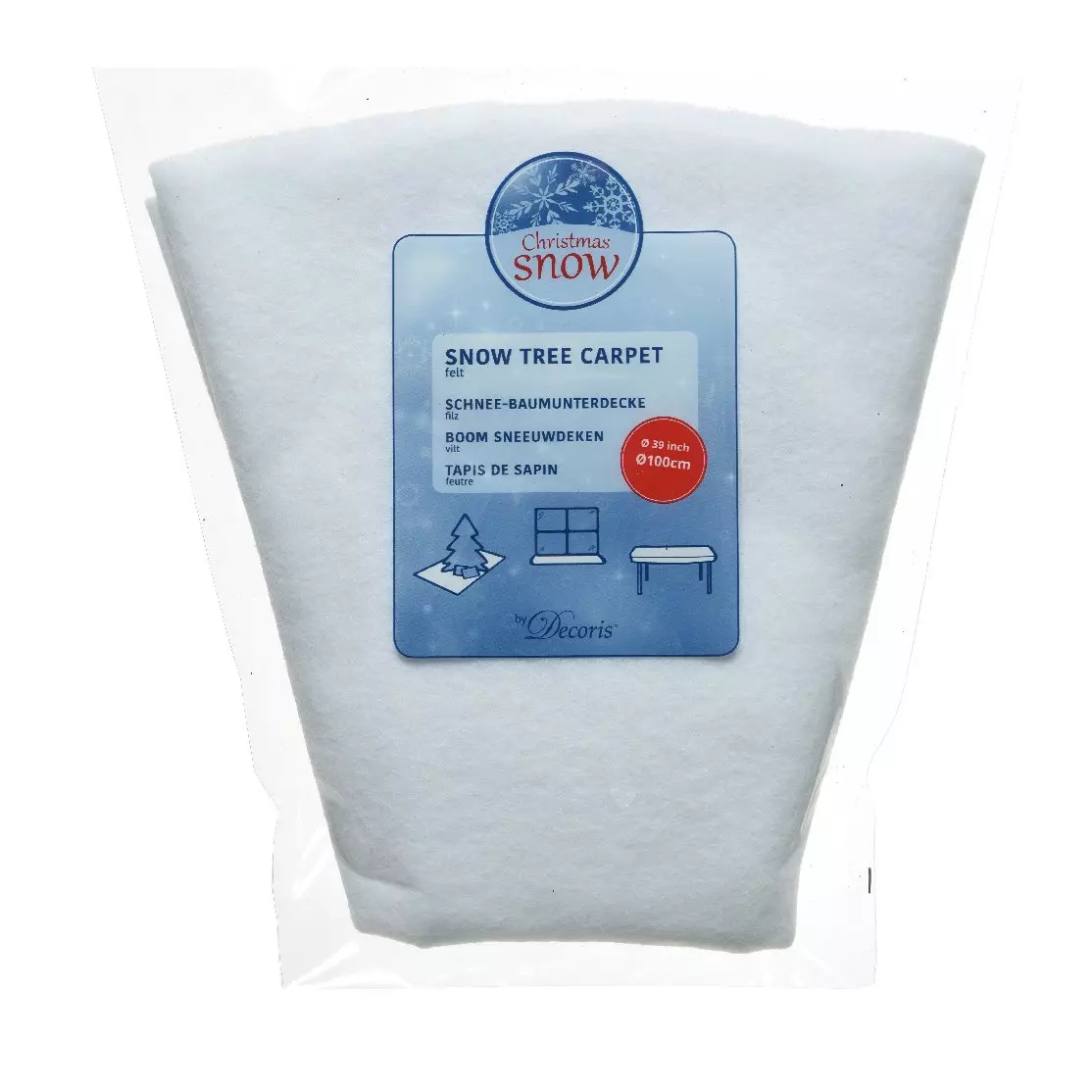 Tapis de sapin rond D100 cm 1