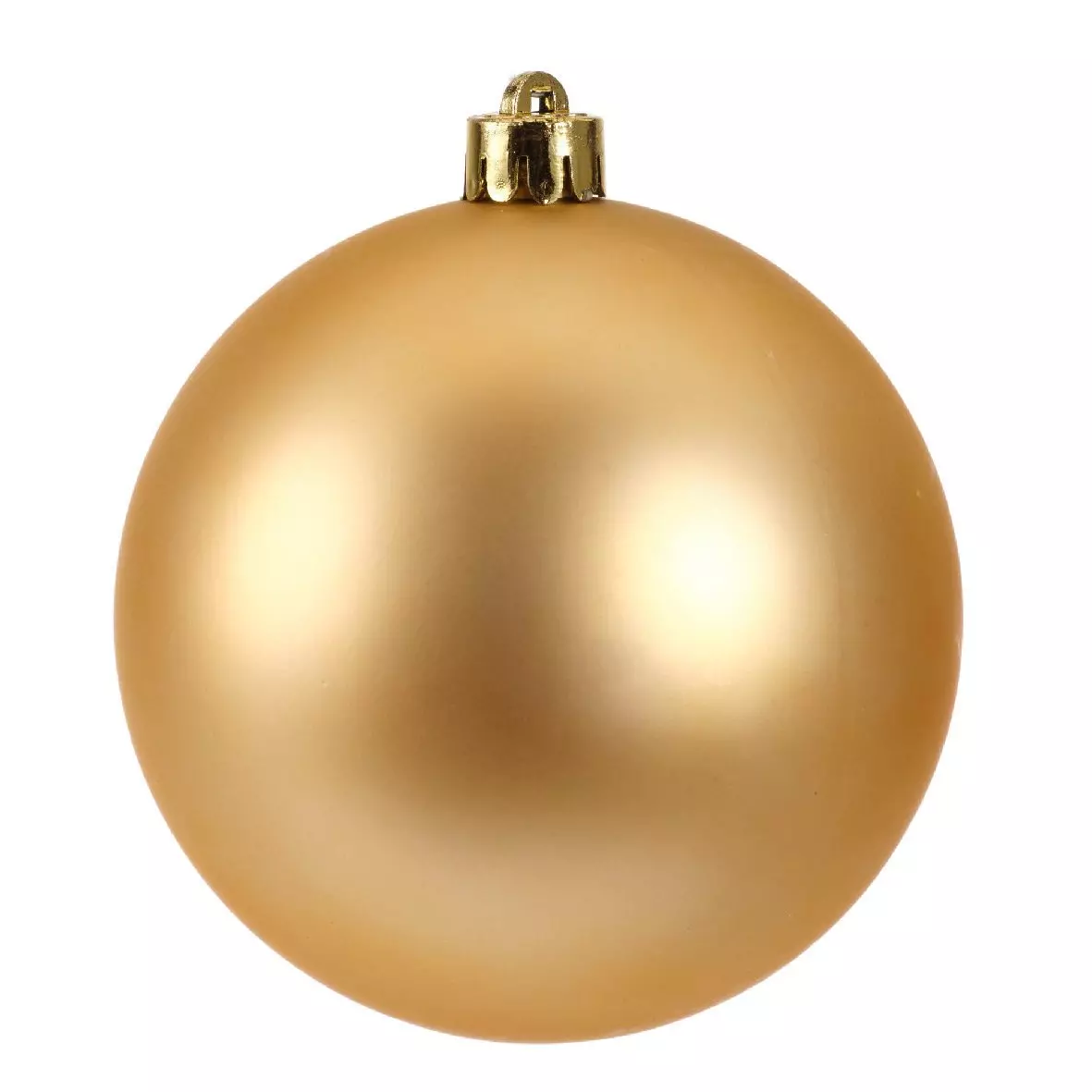 Lot de 4 boules de Noël (D100 mm) Alpine Or 4