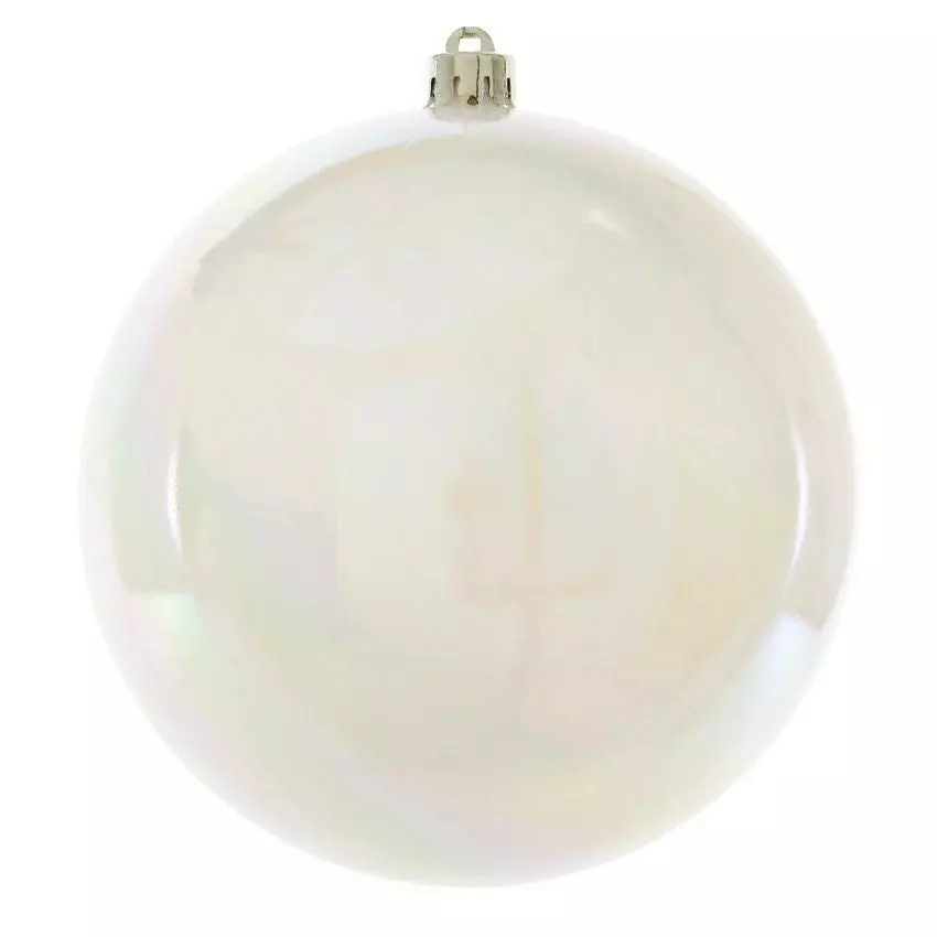 Boule de Noël (D140 mm) Alpine Blanc irisé 1