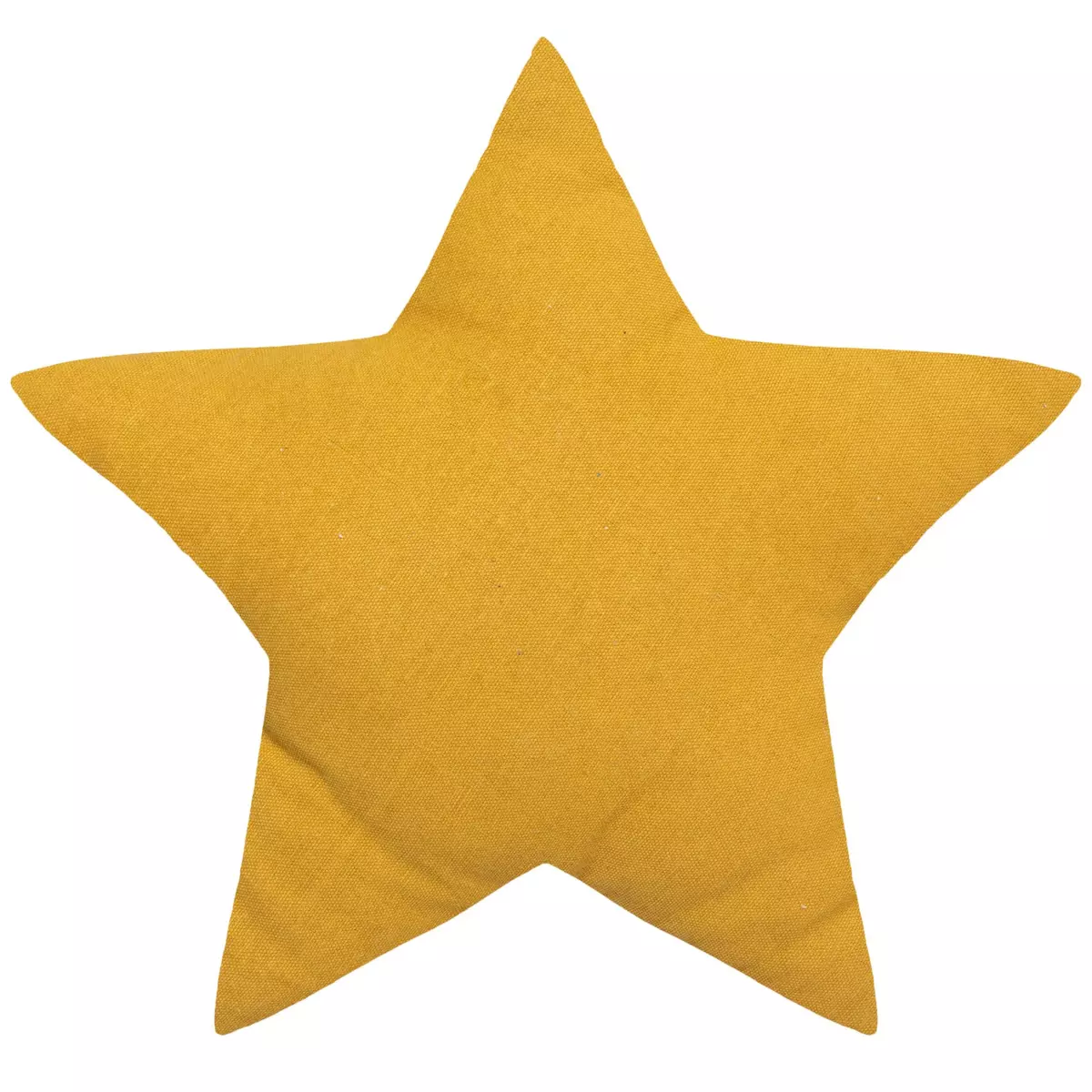 Coussin enfant Etoile Berlingot Jaune ocre 3