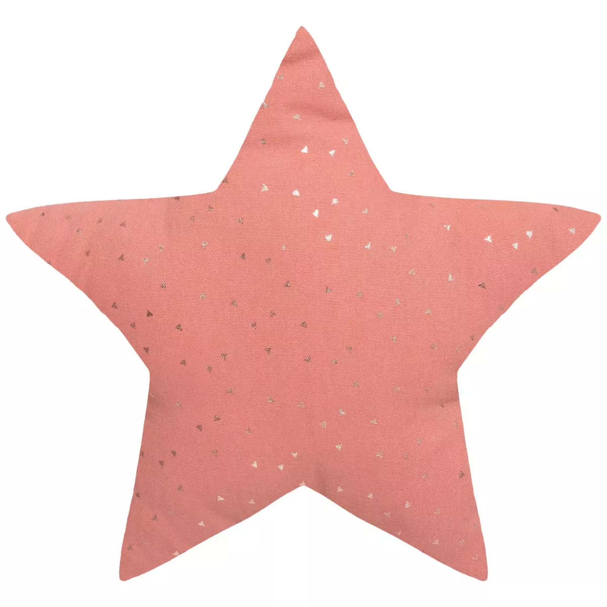 Coussin enfant Etoile Berlingot Terracotta 1