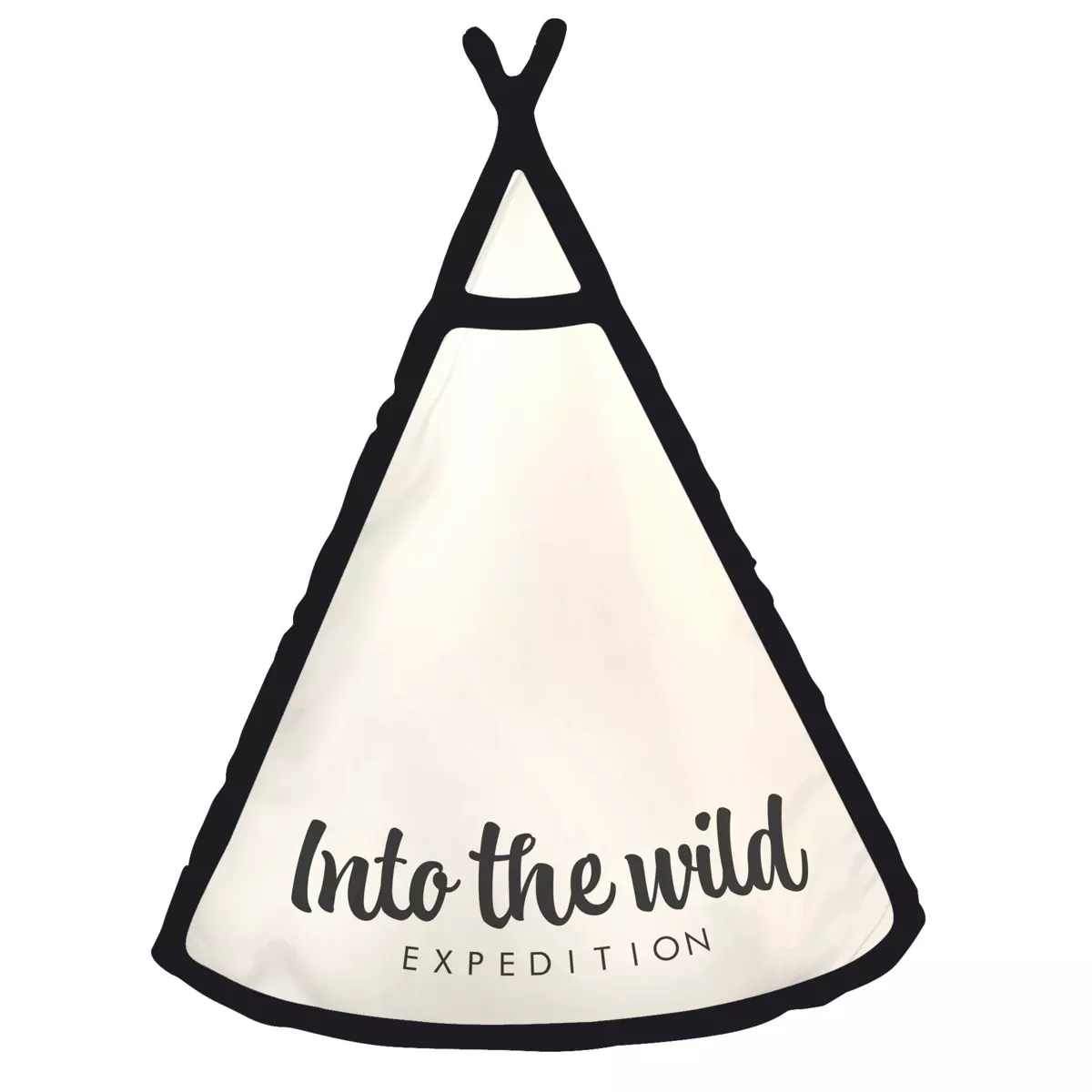 Coussin enfant (50 cm) Wild Ecru 1