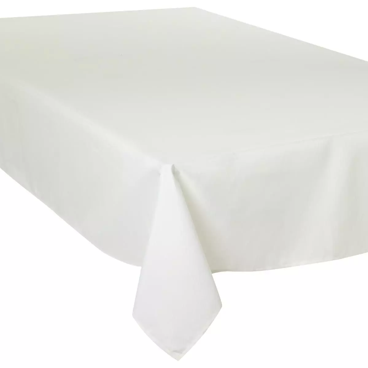 Nappe rectangulaire anti tache (L300 cm) Lina Ivoire 2