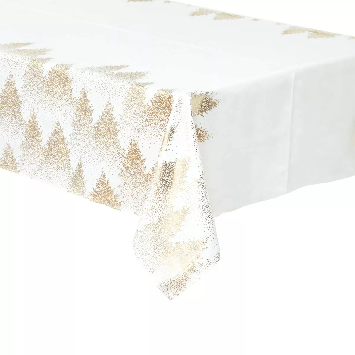 Tischdecke Rechteckig (L240 cm) Tannen Gold 1