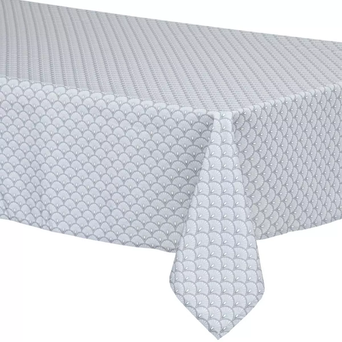 Rechteckige fleckenabweisende Tischdecke (L300 cm) Livia Grau 2
