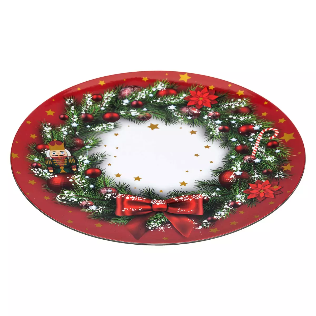 12er Set Platzteller Kranz Mehrfarbig 2