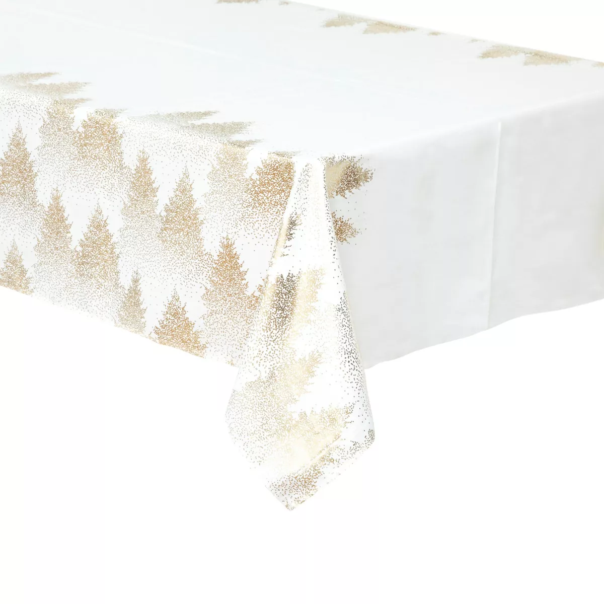Tischdecke Rechteckig (L360 cm) Tannen Gold 1