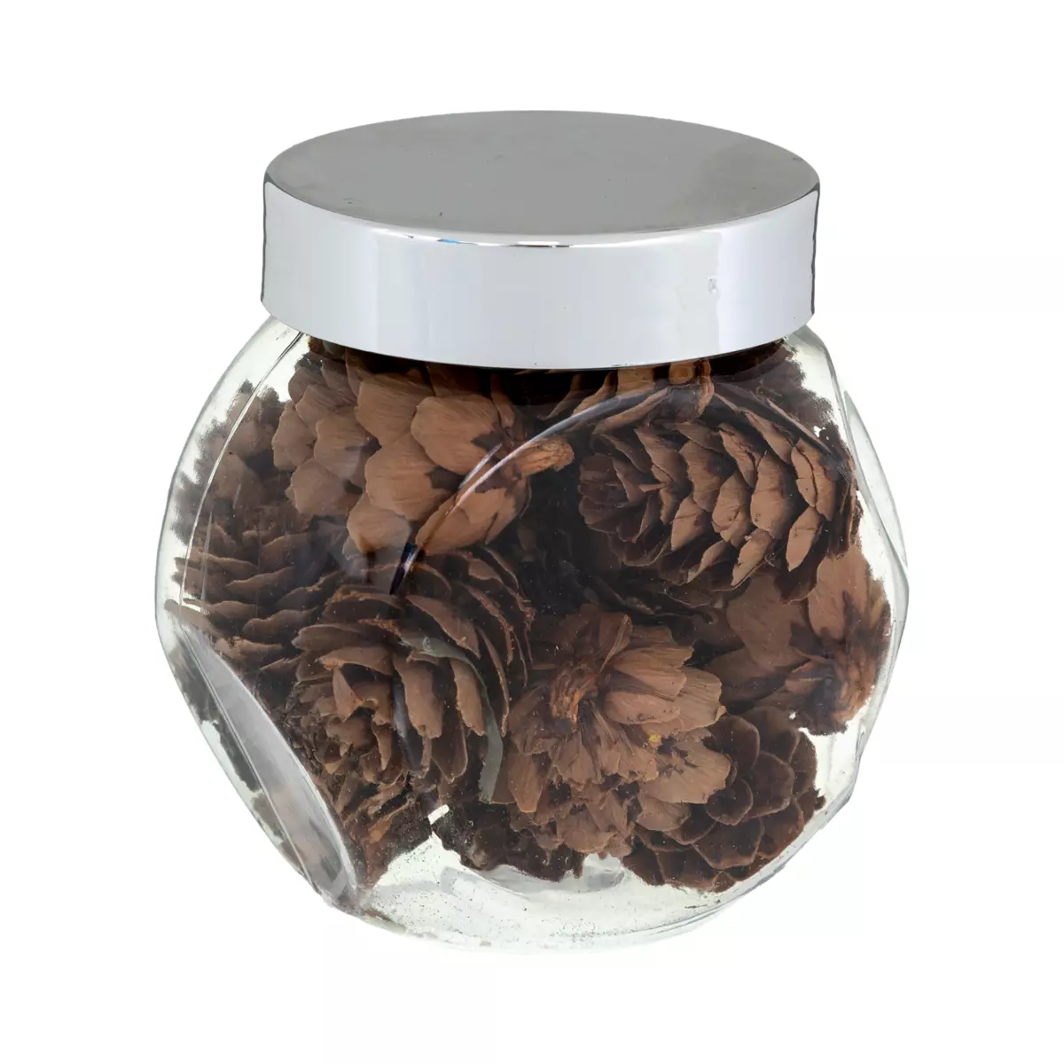 Lot de 24 pommes de pin Tamia Naturel 1