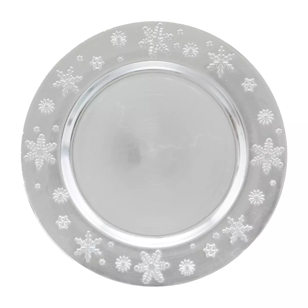 Set di 12 sottopiatti Fiocchi di neve Argento 1