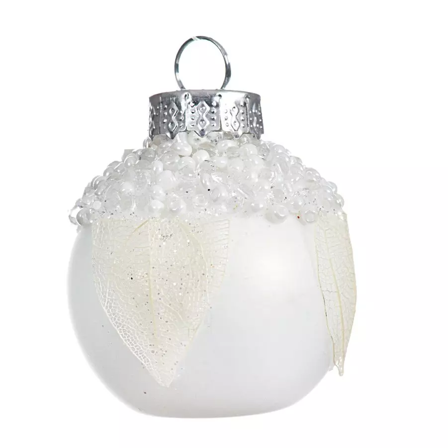 6er Set Platzkartenhalter Perleo Weiß 1