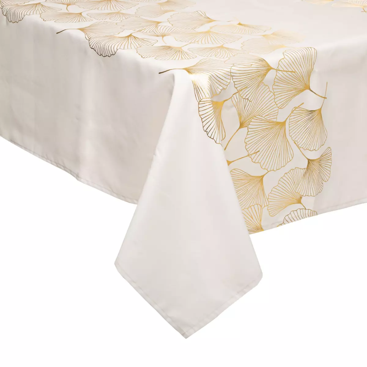 Nappe rectangulaire (L360 cm) Ginko Blanc 1