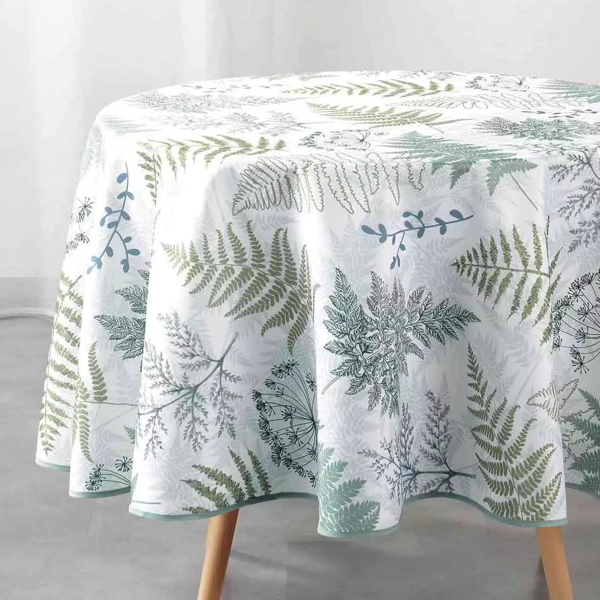 Nappe ronde (D180 cm) Melisandre Verte 3