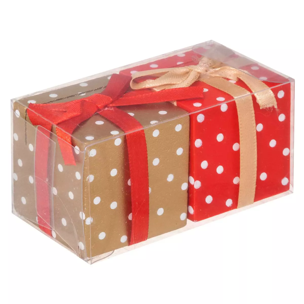 2er Set Platzkartenhalter Geschenk Rot 4