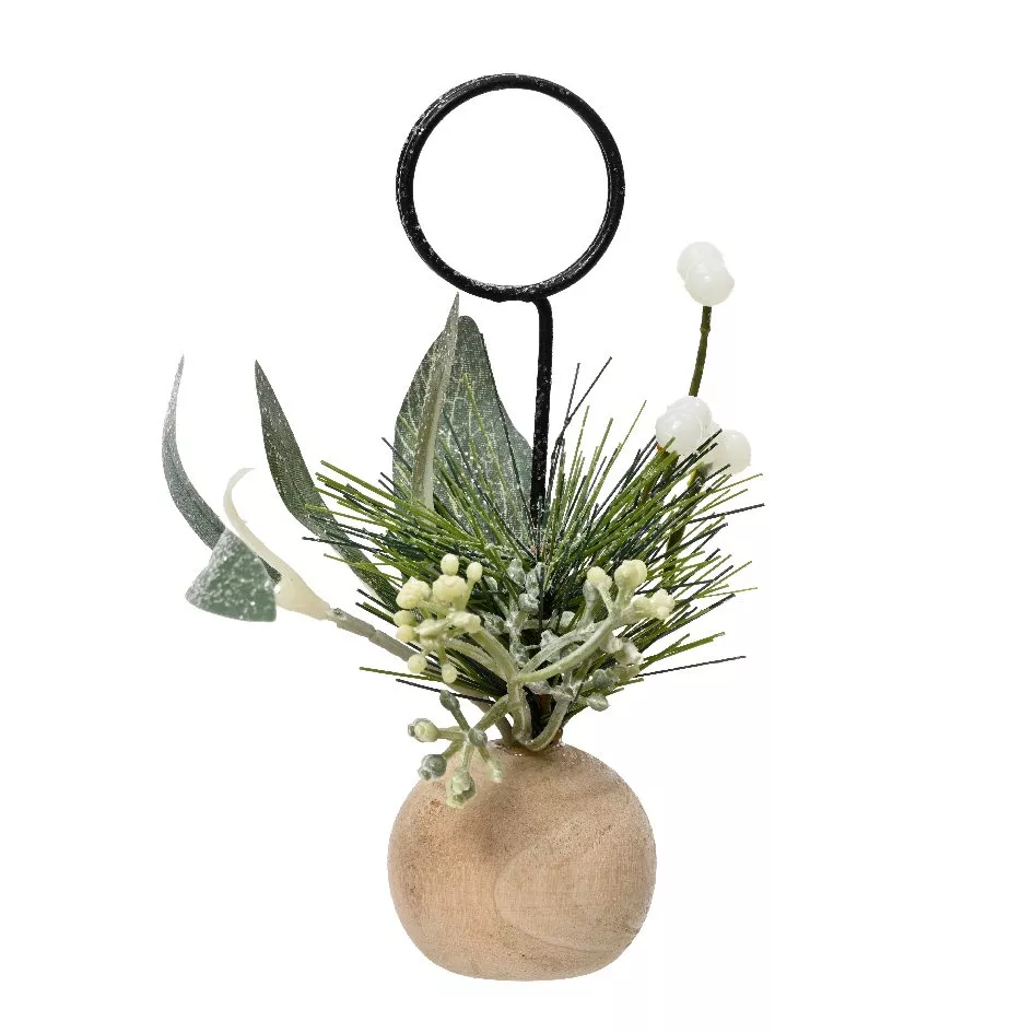 Porte-nom ou menu Eucalyptus Naturel