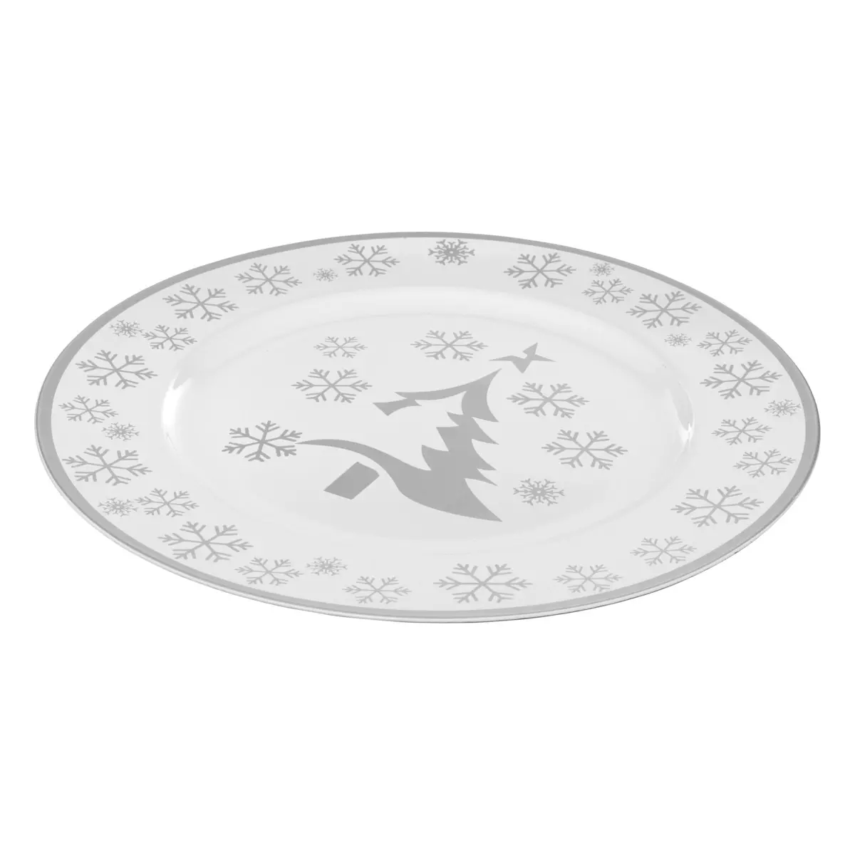 Set van 12 onderborden Sapin zilver 2