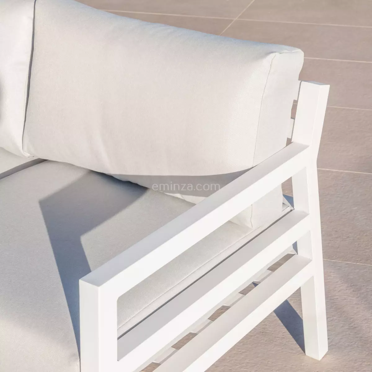 Loungeset Mykonos Wit - 5 zitplaatsen 3