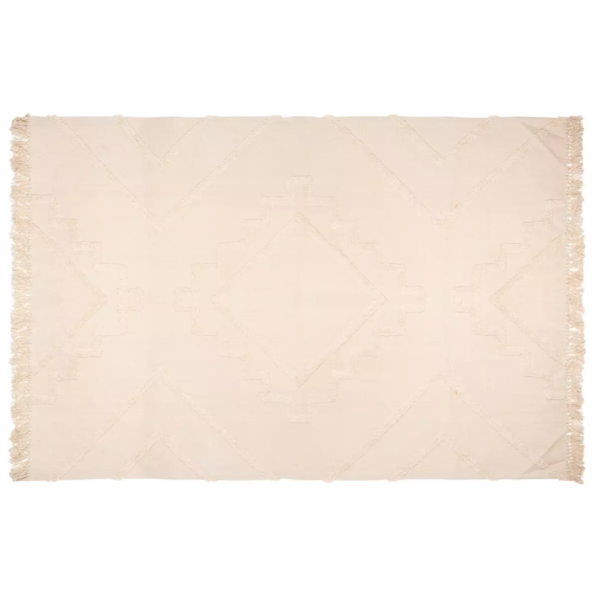 Tapis de salon (170 cm) Inca Ivoire 2