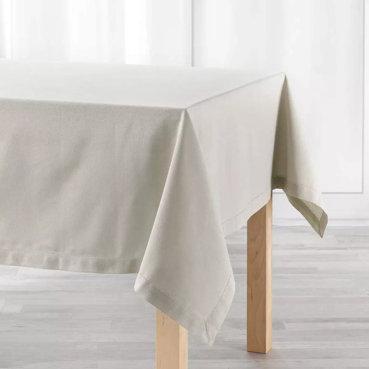 Tovaglia rettangolare (L240 cm) Charline Beige 1