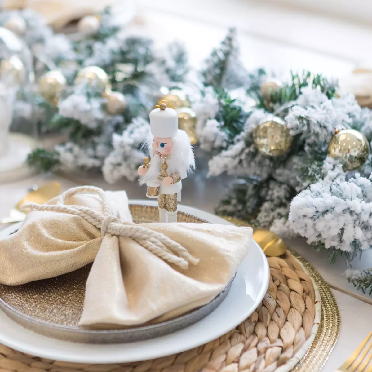 Guirlande enneigée Blooming 180 cm 2