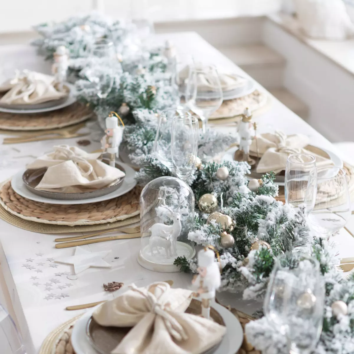 Guirlande enneigée Blooming 180 cm 4