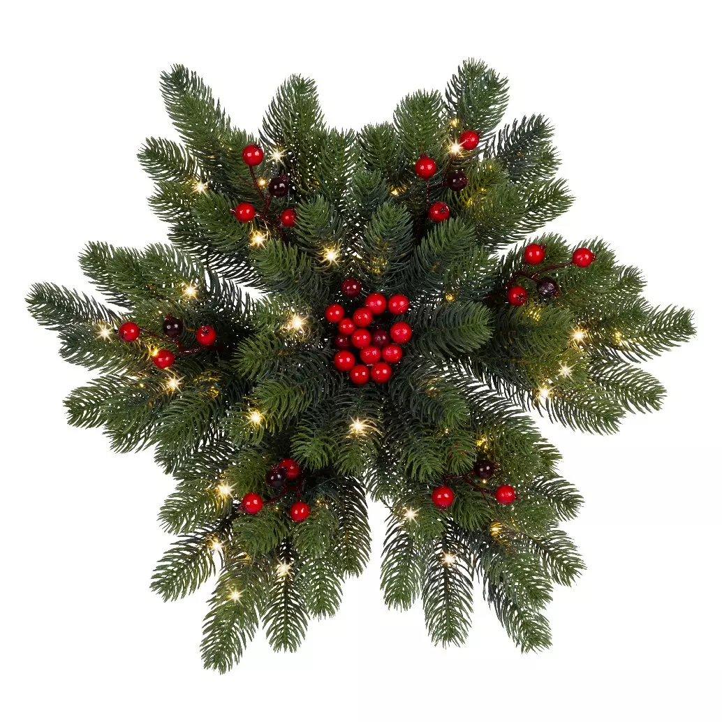 Bola de ramas luminosas Chippewa estrella Blanco cálido  1