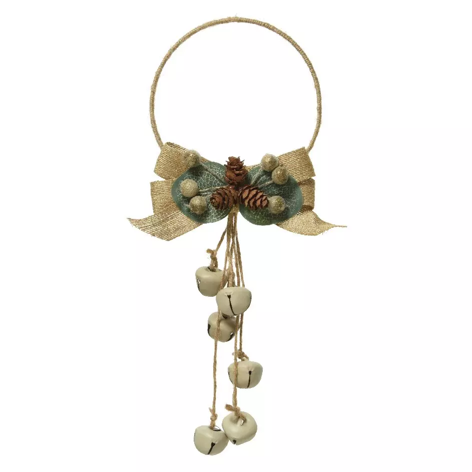 Couronne de Noël décorée Pampille 1