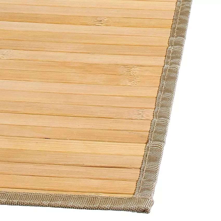 Tapis lattes (80 cm) Bambou Naturel 2
