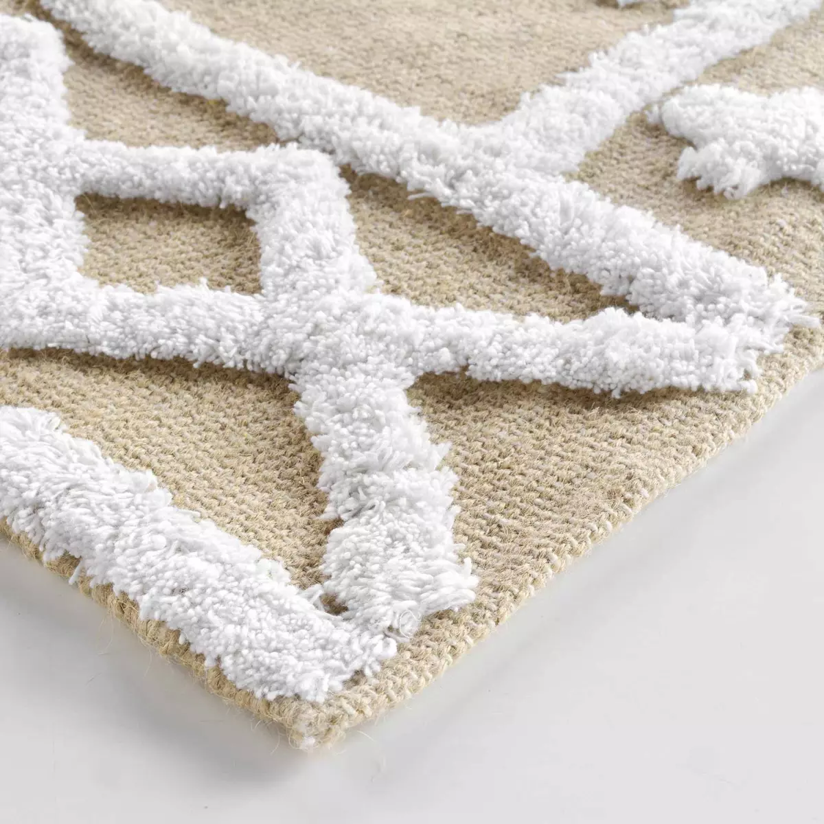 Alfombra yute (170 cm) Medine Beige