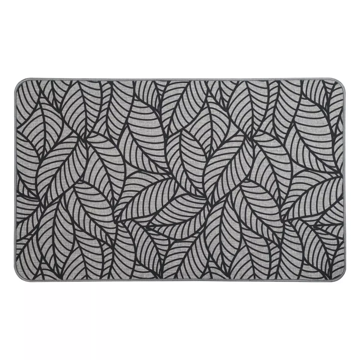 Tapis d'entrée antidérapant (80 cm) Jungle Gris 1