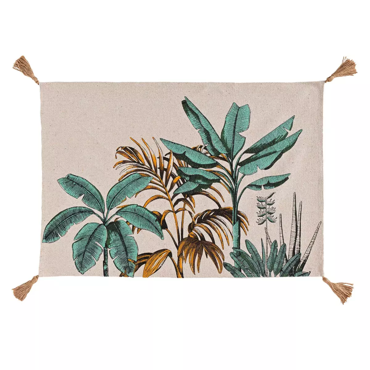 Tapis (90 cm) Balinesia Vert 3