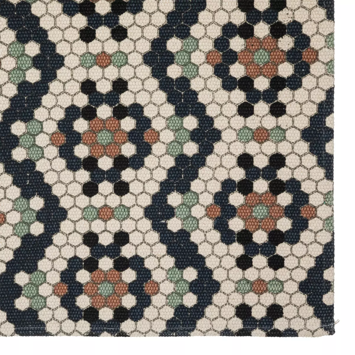 Alfombra algodón (170 cm) Mozeka Multicolor 3