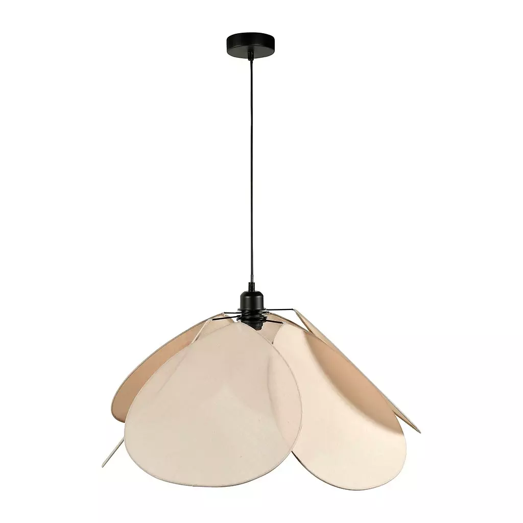 Hanglamp Pétale licht taupe 2