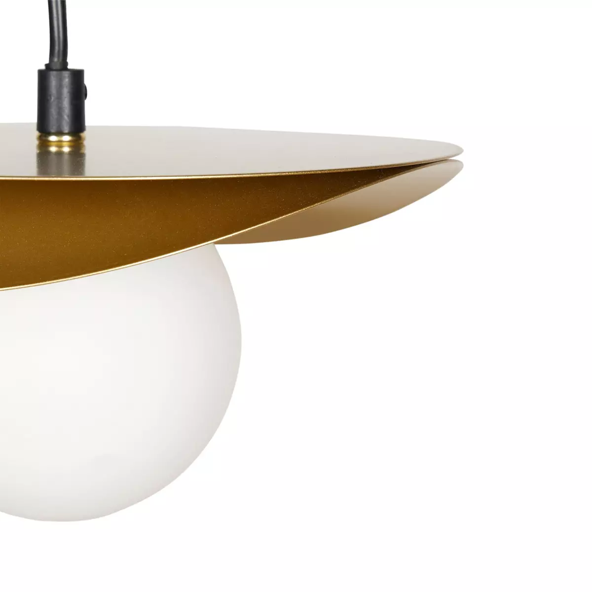 Lampadario metallo Demoisel Or