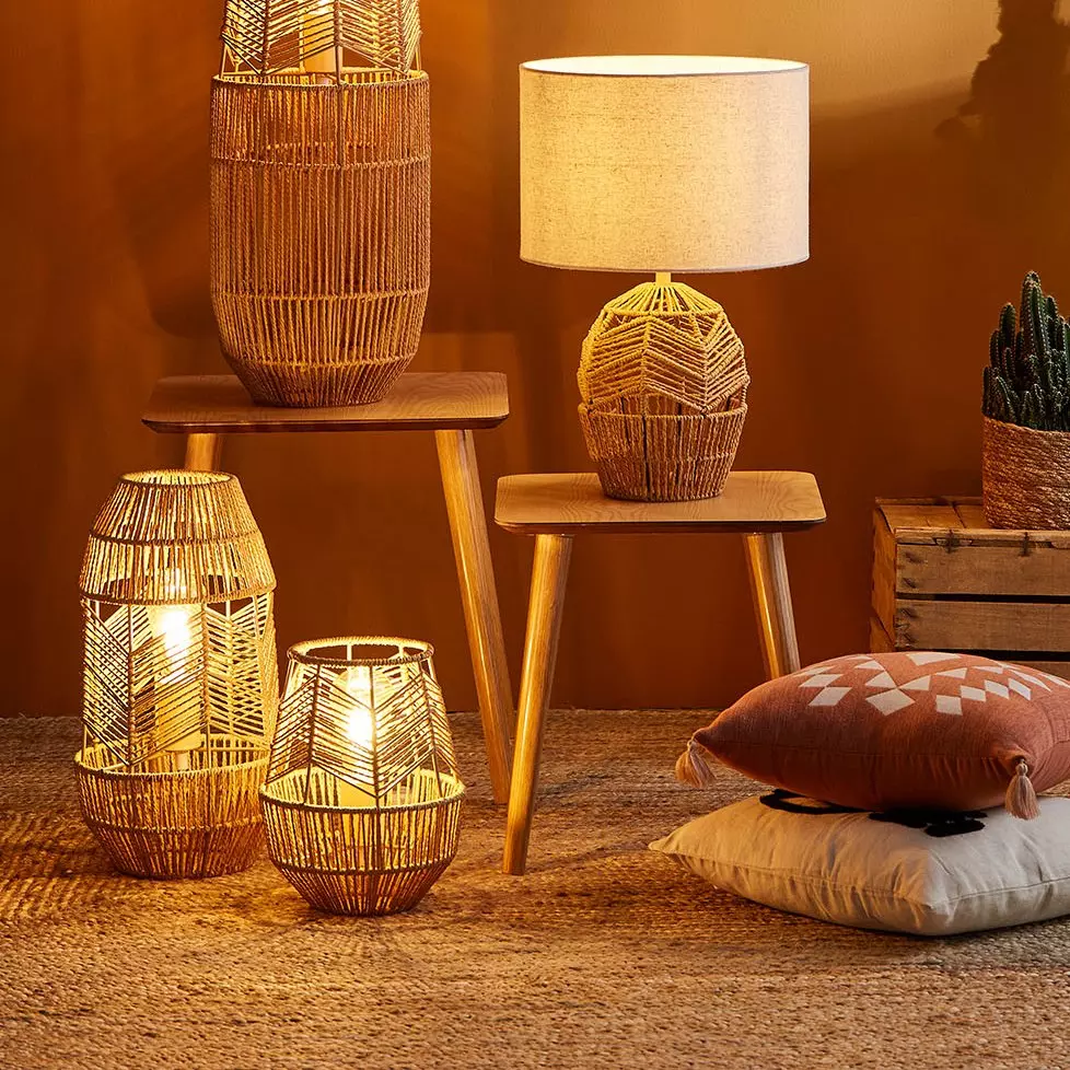 Lámpara de mesa Ajay Naturelle PM 4