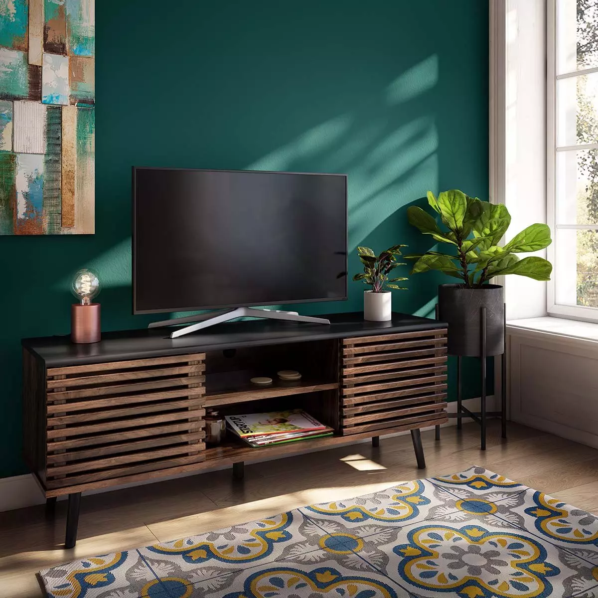 Tischleuchte Tube Kupfer 3