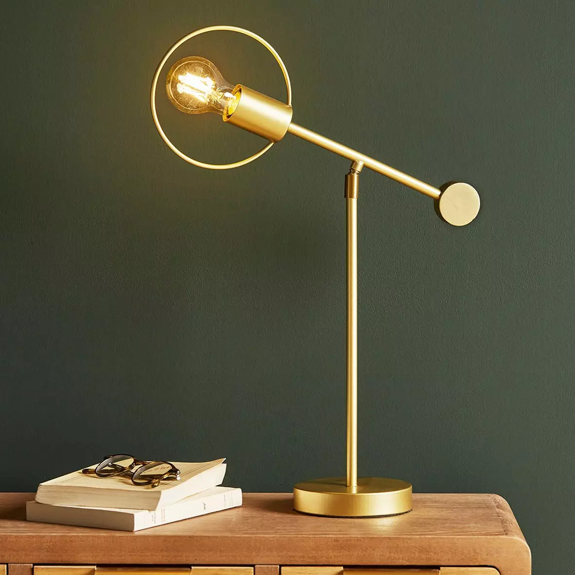 Lampe à poser Météores Or 1