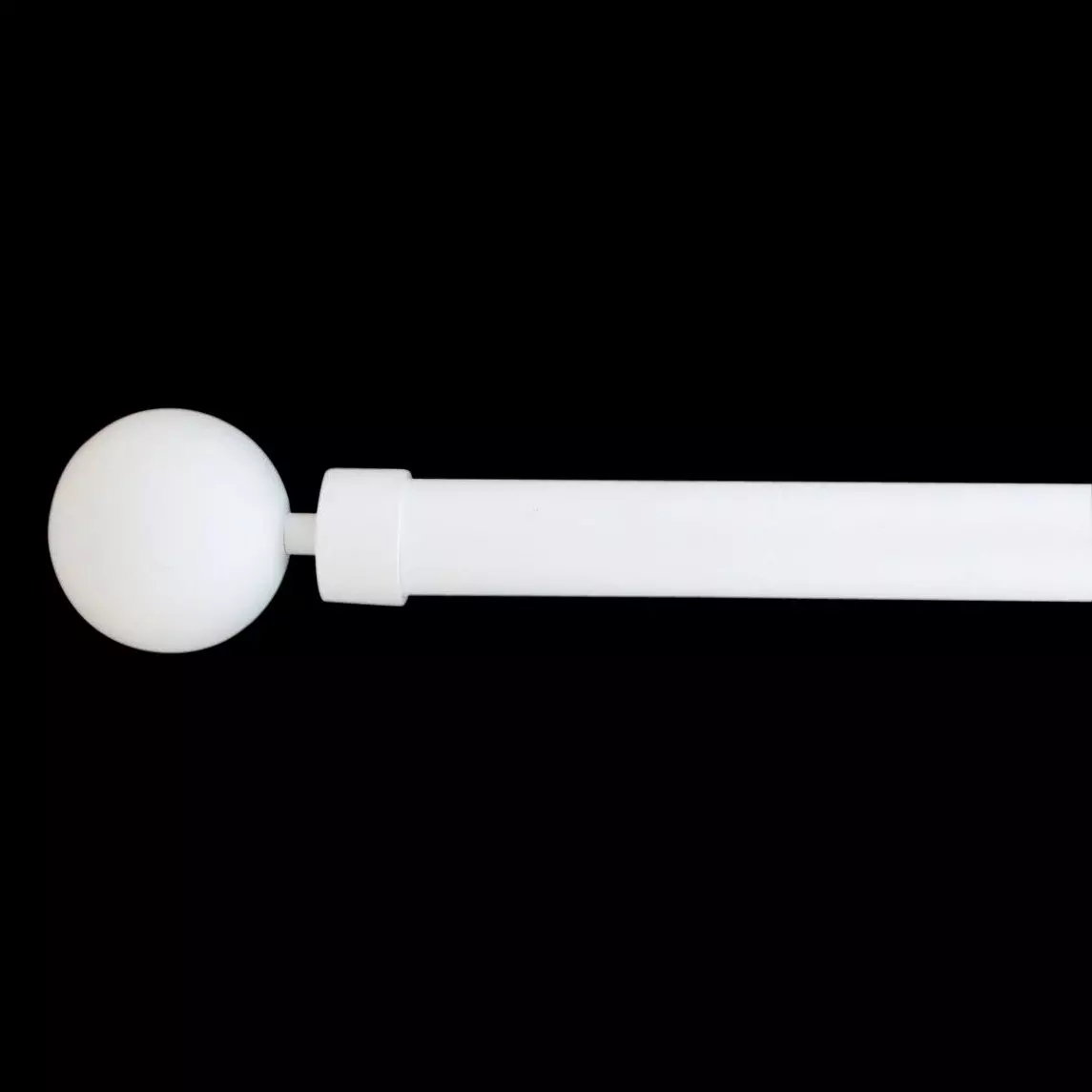Kit de barra extensible (L210 - L380 cm / D28 mm) Gaïa Blanco 2