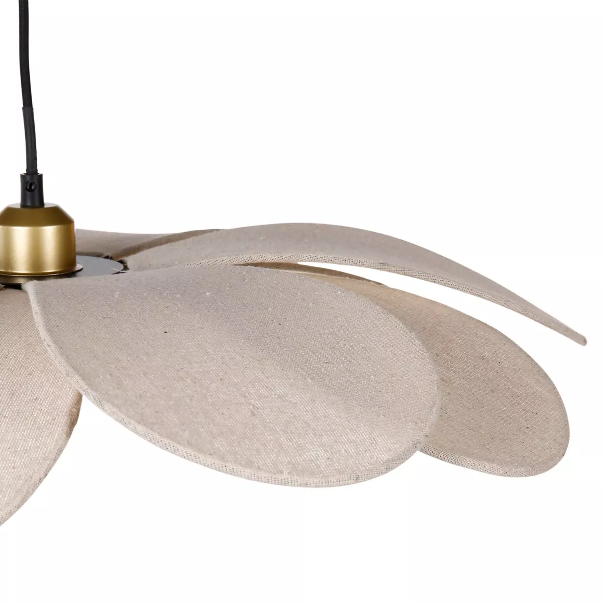 Hanglamp Petaal Linnen (D60 cm) Margaux Beige