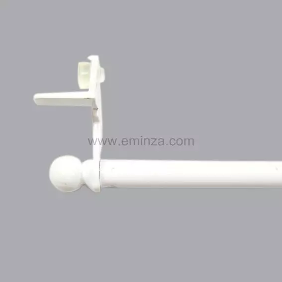 Barra de cortina Fix'vit (50 a 80 cm) Blanco 3